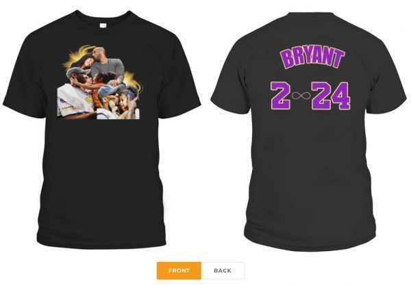 Kobe Bryant Memorial T-Shirt Official From Staples Center Event Tee Shirts