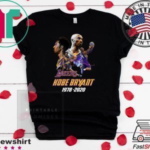 Kobe Bryant legend basketball Shirt RIP Legend 24 Black Mamba 1978 - 2020 Tee Shirt