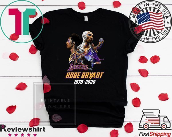 Kobe Bryant legend basketball Shirt RIP Legend 24 Black Mamba 1978 - 2020 Tee Shirt