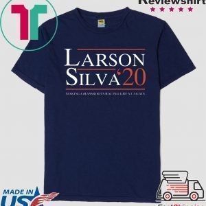 Larson Silva Making Grassroots Racing Great Again Tee Shirts