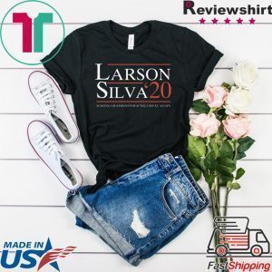 Larson Silva Making Grassroots Racing Great Again Tee Shirts