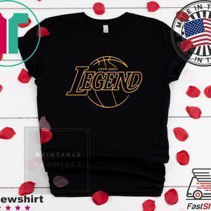 Legend Basketball Rest in Peace RIP (1978-2020) Tee Shirts