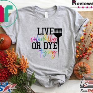 Liv Coloerfully Or Dye Trying Tee Shirt