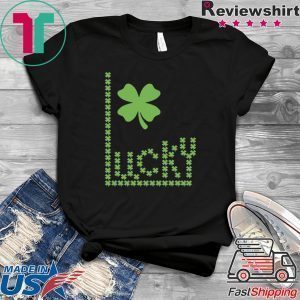 Lucky 4 Leaf Clover Tee Shirts