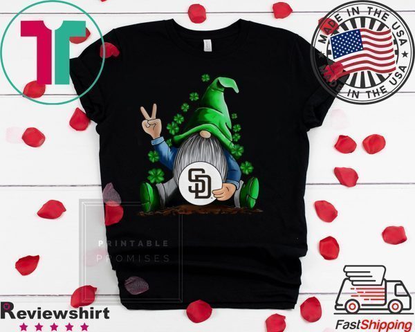 MLB Gnomes lucky hug San Diego baseball Tee Shirts