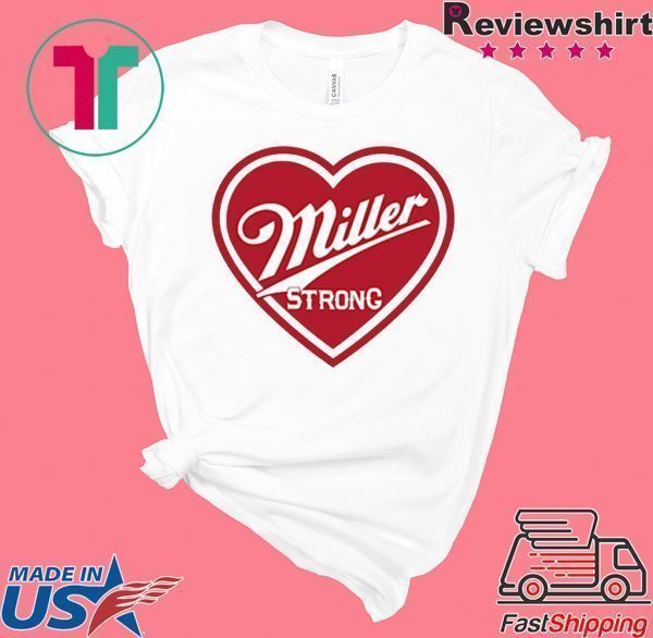 Miller Strong Milwaukee Tee Shirts