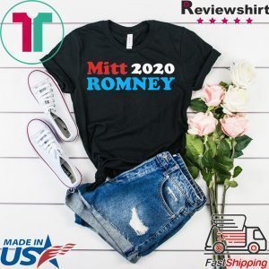 Mitt Romney 2020 Retro Presidential Shirt Vote Romney Tee Shirts