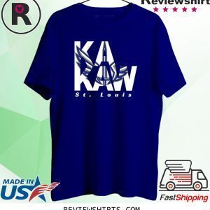 St. Louis XFL KaKaw Football Tee Shirt