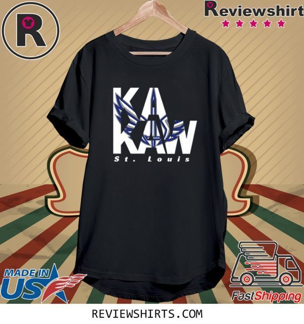 St. Louis XFL KaKaw Football Tee Shirt