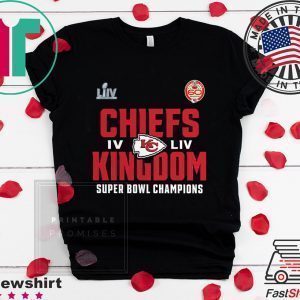 NFL Pro Line by Fanatics Branded Black Kansas City Chiefs 2-Time Super Bowl Champions Tee Shirts