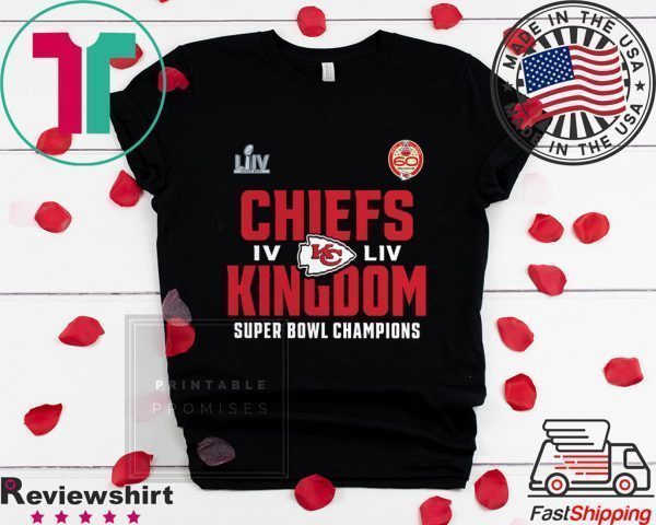 NFL Pro Line by Fanatics Branded Black Kansas City Chiefs 2-Time Super Bowl Champions Tee Shirts