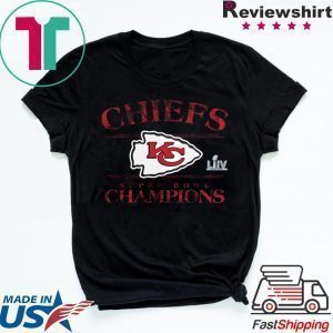 NFL Pro Line by Fanatics Branded Black Kansas City Chiefs Super Bowl LIV Tee Shirts