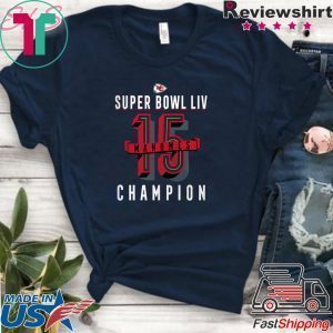 NFL Pro Line by Fanatics Branded Patrick Mahomes Black Kansas City Chiefs Super Bowl LIV Champions Shirt