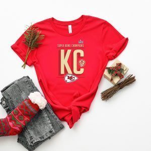 NFL Super Bowl LIV Champions Kansas City Chiefs Hometown Tee Shirts