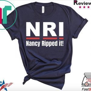 Nancy Pelosi Ripped It Donald Trump Speech Manifesto Of Mistruths Shirts