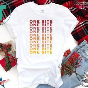 One Bite Gradient Cropped Tee Shirts