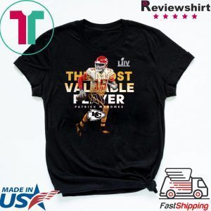 Patrick Mahomes Kansas City Chiefs NFL Pro Line by Fanatics Branded Super Bowl LIV Champions Tee Shirts