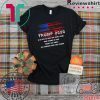 President Trump 2020 election Vintage Rugged Flag Gift T-Shirt