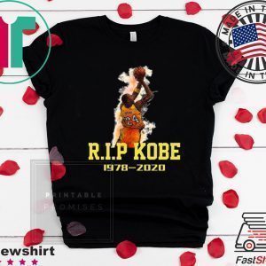 RIP Kobe Bryant 1978-2020 Legend Basketball Tee Shirts