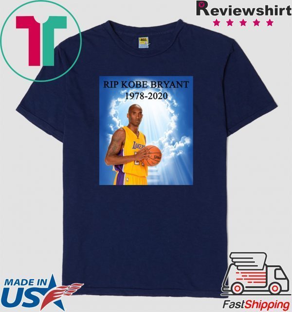 RIP Kobe Bryant Number 24 The Mamba Basketball 2020 Death Memorial Tee Shirts