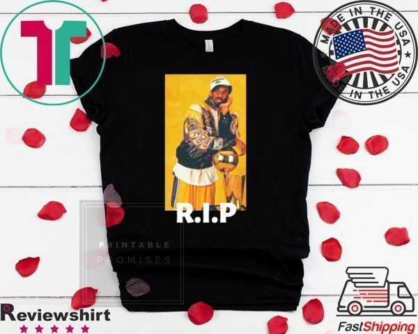 RIP Kobe Bryant T-Shirt, Rest in Peace Kobe, Black Mamba MVP Tee Shirts