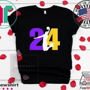 RIP Mamba Legend Basketball Player 24 Tee Shirts