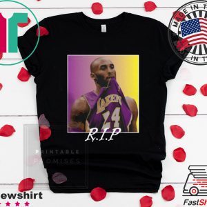 RIP kobe bryant Legend Basketball Player 24 Tee Shirts