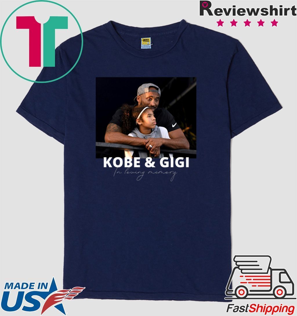 kobe bryant and gigi t shirt