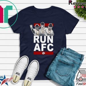 RUN AFC SHIRT Patrick Mahomes and Travis Kelce - Kansas City Chiefs Tee Shirts