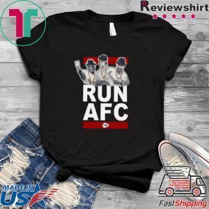 RUN AFC SHIRT Patrick Mahomes and Travis Kelce - Kansas City Chiefs Tee Shirts