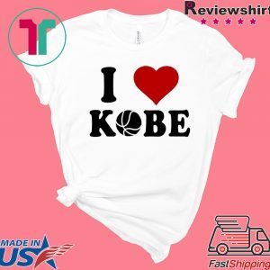 Rock Scythe - I Love Kobe Basketball Tribute Tee Shirts