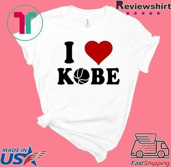 Rock Scythe - I Love Kobe Basketball Tribute Tee Shirts