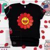 Rojo Large Flower Tee Shirts