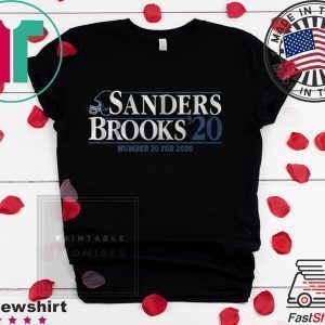 Sanders Brooks 2020 Tee Shirts