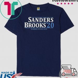 Sanders Brooks number 20 for 2020 Tee Shirts