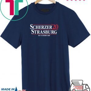 Scherzer Strasburg 2020 Tee Shirts