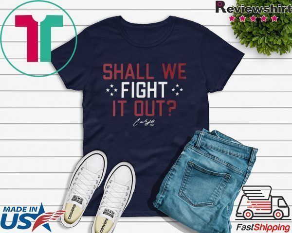 Shall We Fight It Out Shirt USWNTPA Tee Shirts