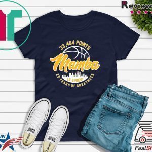Squatch King Threads Mamba 20 Years of Greatness Tribute Adult Tee Shirts