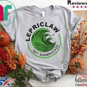 St Partrick’s Day Drinking Lepriclaw Get Shamrocked White Claw Tee Shirts