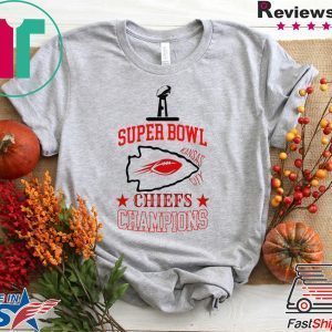 Super Bowl LIV Champions Kansas City Football Tee Shirt