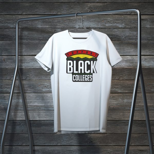 Support Black College Tee Shirts