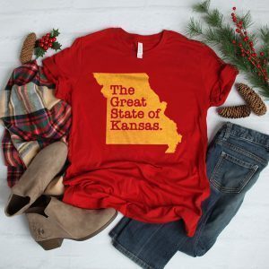 The Great State Of Kansas Champions Tee Shirts