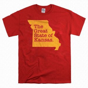 The Great State Of Kansas City Chiefs 1969-2020 Tee Shirt