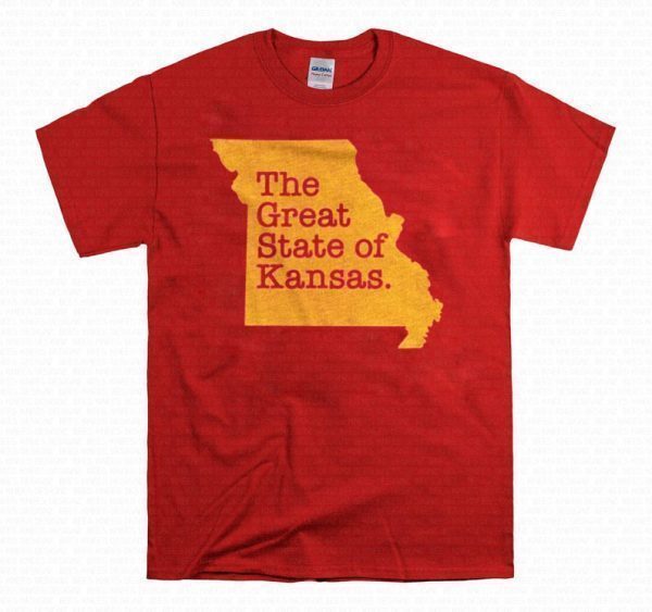 The Great State Of Kansas City Chiefs 1969-2020 Tee Shirt