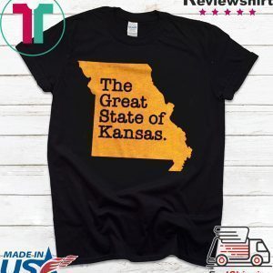 The Great State Of Kansas City Chiefs Champions Tee Shirts