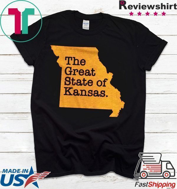 The Great State Of Kansas City Chiefs Champions Tee Shirts