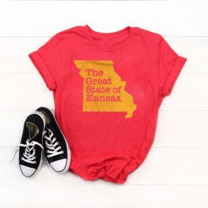 The Great State Of Kansas City Champions Tee Shirts