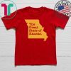 The Great State Of Kansas Women’s Gift T-Shirt