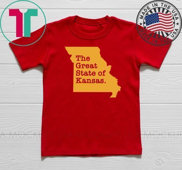 The Great State Of Kansas Women’s Gift T-Shirt