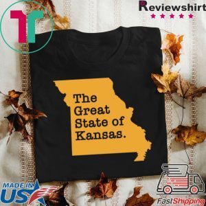 The Great State Of Kansas Cood Gift T-Shirt